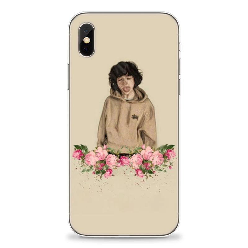 Очень странные дела увлажняющим эффектом марки The Finn Wolfhard чехлы из мягкого ТПУ