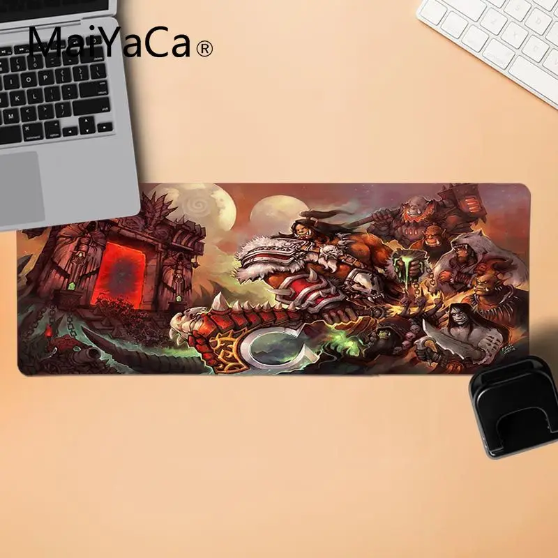 MaiYaCa новый дизайн игровой мир Warcraft удобный коврик для мыши прочный резиновый