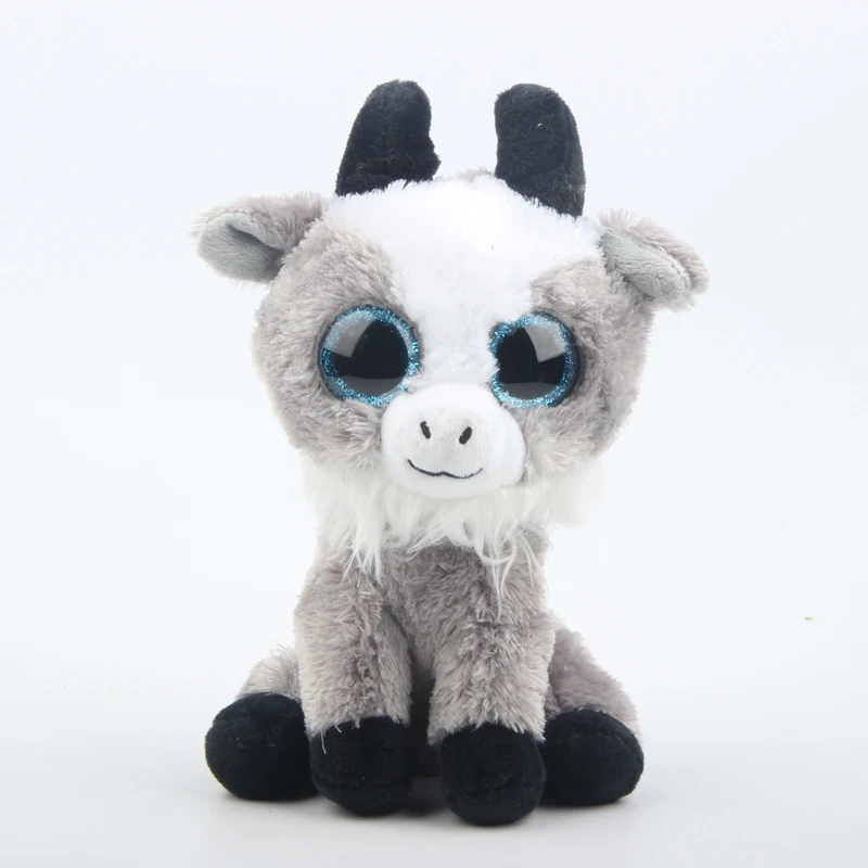 Ty Beanie Boos мягкие и плюшевые животные Коза игрушка кукла с тегом 6 &quot15 см|Мягкие