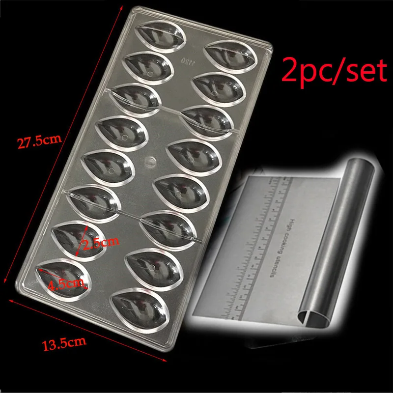2pc 3D форма лотоса поликарбонатная форма шоколада, форма для выпечки kitche форма для сладостей для выпечки конфеты PC форма для шоколада выпечка Кондитерские инструменты - Цвет: 2pc