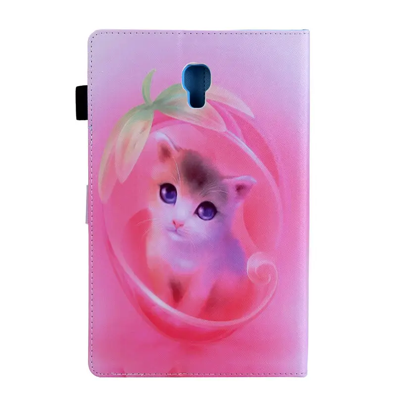 Чехол с милым котом для samsung Galaxy Tab A A2 10,5 дюймов T590 T595 T597 SM-T590 SM-T595 чехол Funda для планшета с откидной подставкой