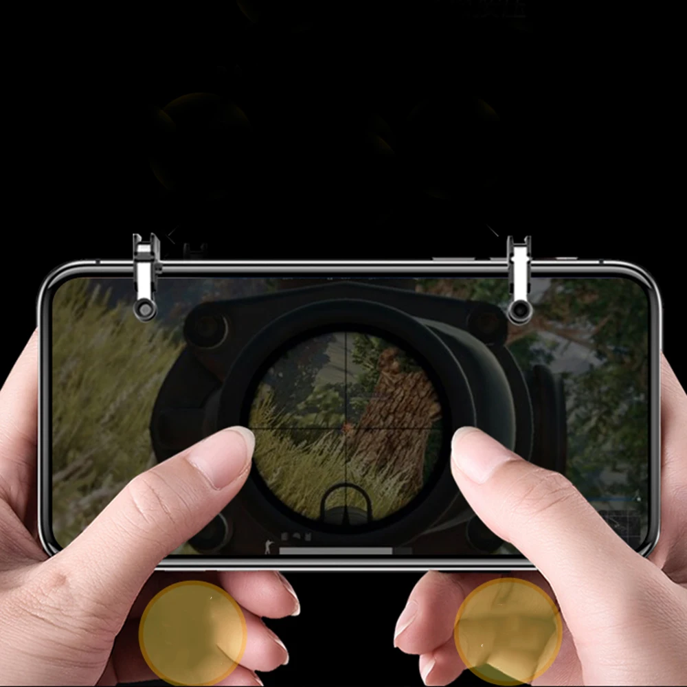Универсальные мобильные игры гаджеты 2 шт. PUBG игровой геймпад Кнопка стрельбы