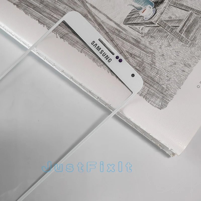 Сменное внешнее стекло для samsung Note3 N900 N9005 LCD сенсорный экран переднее внешняя