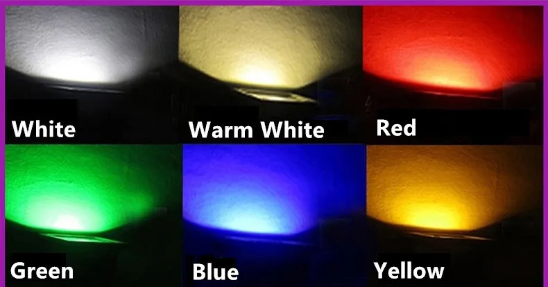 10 Вт/20 Вт/30 Вт/50 Вт RGB AC85-265V открытый декоративный светодиодный прожектор водонепроницаемый Наводнение свет с пульта дистанционного управления