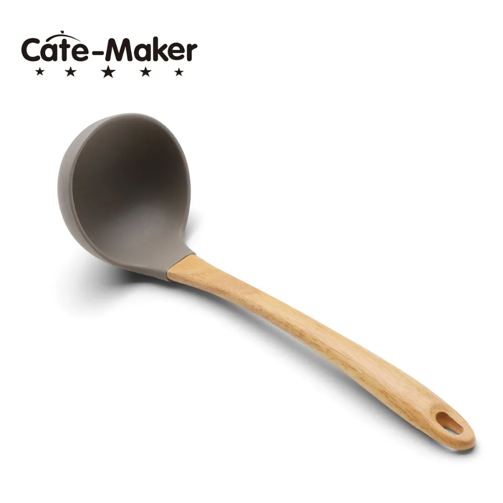 Cate Maker 1 шт. силиконовый антипригарный кухонный инструмент для приготовления супа