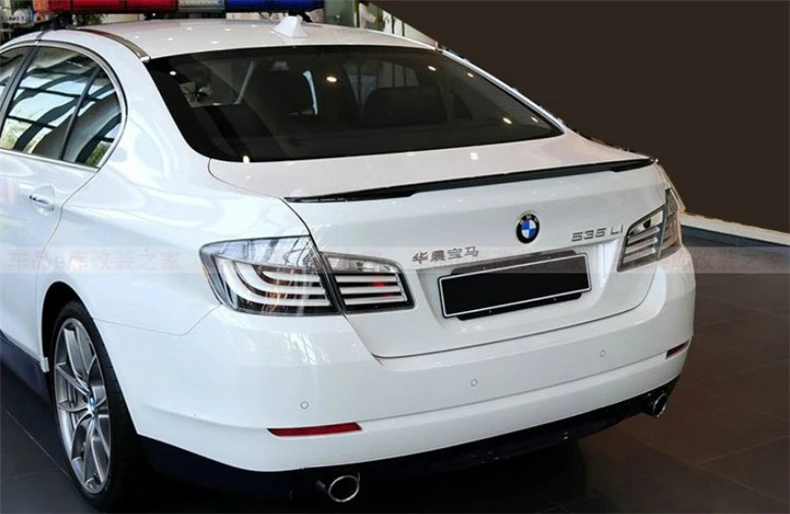 HLONGQT спойлер из углеродного волокна для BMW 5 серии F10 F18 M5 2011 2017 высокое качество