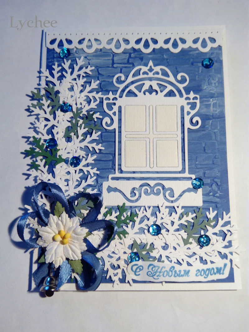 Lychee Life пластиковая папка для тиснения скрапбукинга альбом сделай сам карточный