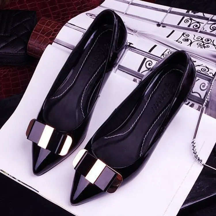 2017 Новая Мода Лето Мягкий Кожаный Женщины Квартиры Обувь Женщина Случайные