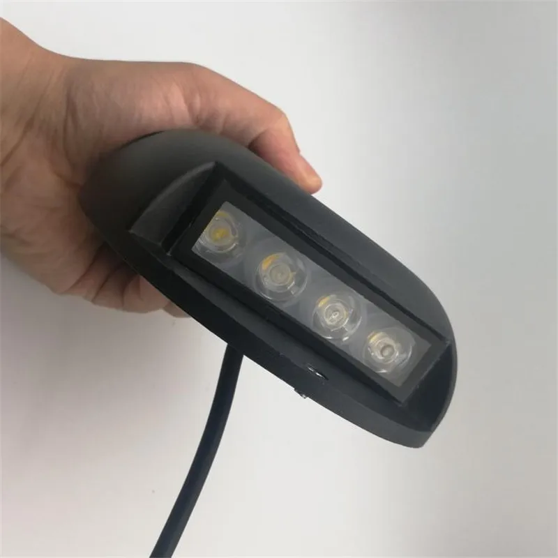AC85V~ 265V или DC12V 2 W/3 W/4 W/8 W СВЕТОДИОДНЫЙ утопленный светильник Открытый водонепроницаемый светодиодный подземный свет RGB Красный Зеленый Синий СВЕТОДИОДНЫЙ Фонарь