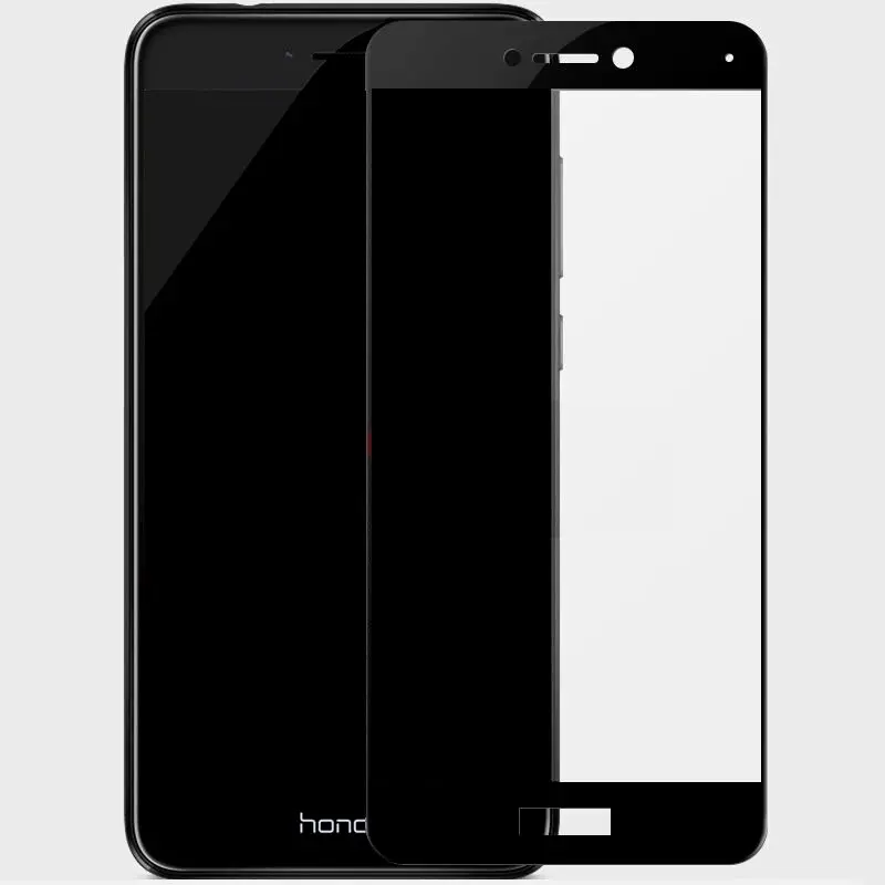 Закаленное стекло для Huawei P9 Lite 3D изогнутый край Полное покрытие Передняя защитная пленка для экрана для P9Lite черный Полное стекло