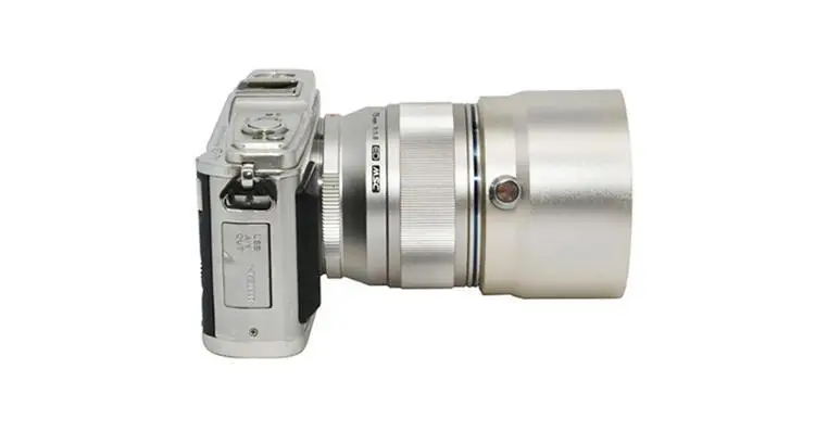 Новая Металлическая бленда для объектива Olympus M.ZUIKO DIGITAL ED 75 мм f/1 8 заменяет