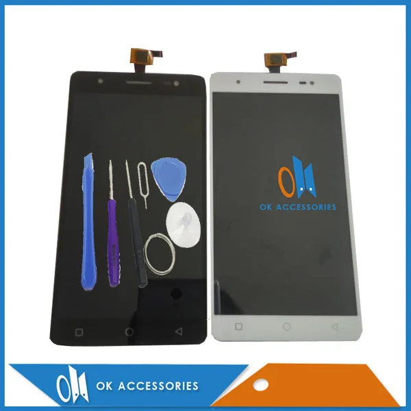 Высококачественный белый черный цвет для Micromax Canvas Juice 3 + Q394 ЖК дисплей сенсорный