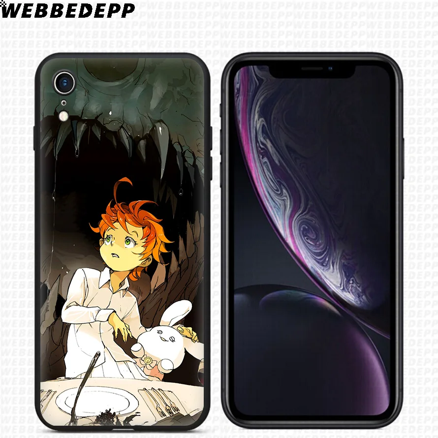 WEBBEDEPP обещанный Мягкий силиконовый чехол Neverland для iPhone 11 Pro Xr Xs Max X или 10 8 7 6 6S Plus 5 5S