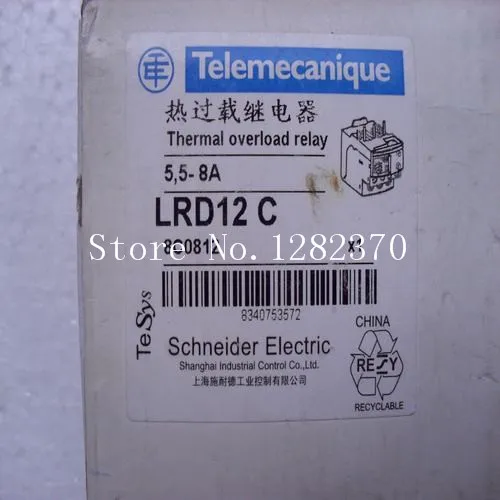

[SA] New original authentic special sales Telemecanique thermal overload relay spot LRD12C --5PCS/LOT