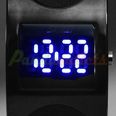 2014 Brazil World Cup Men's Blue LED Digital Rubber Band Wrist Watch #1600065 | Тематическая одежда и униформа