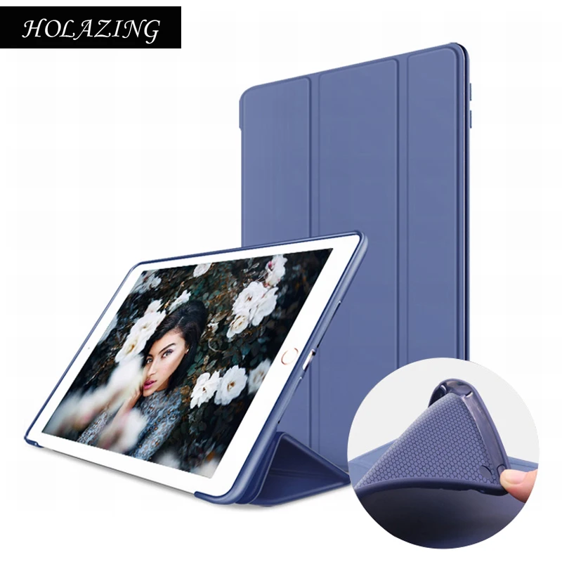 HOLAZING Ультра Тонкий Умный Магнитный чехол для сна iPad Mini 4 искусственная кожа +