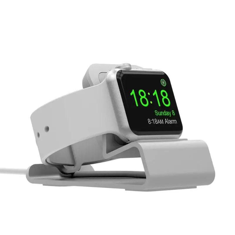 Алюминиевый держатель Подставка для зарядки док станция Apple Watch серии 1/2/3/4 42 мм 38 40