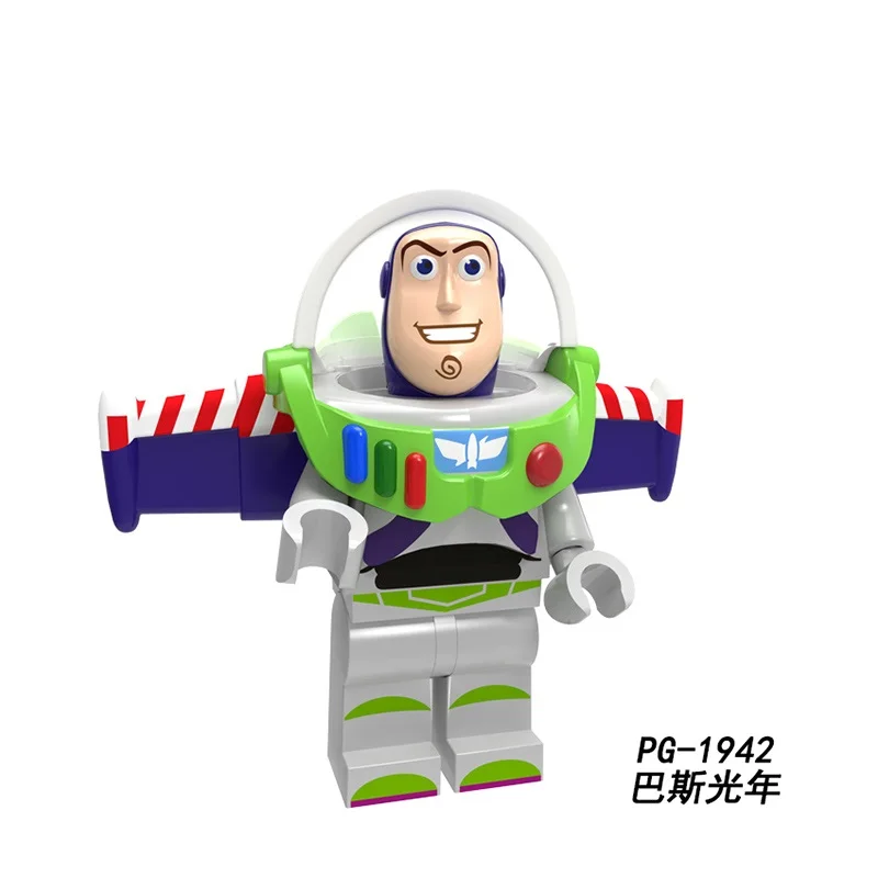 Legoed Toy Story миниатюрная насосная серия Базз Лайтер Вуди Джесси инопланетяне Рекс