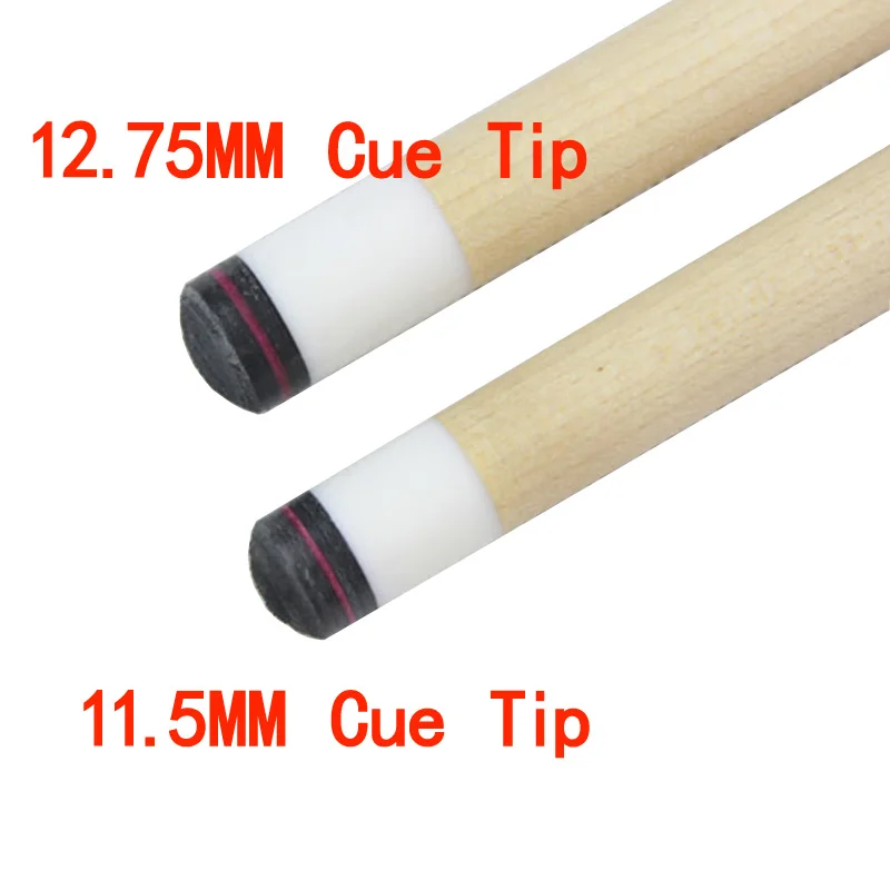 Бильярдные кии из черной кленовой древесины 1/2 раздельные 11 5 мм 12 75 дополнительно