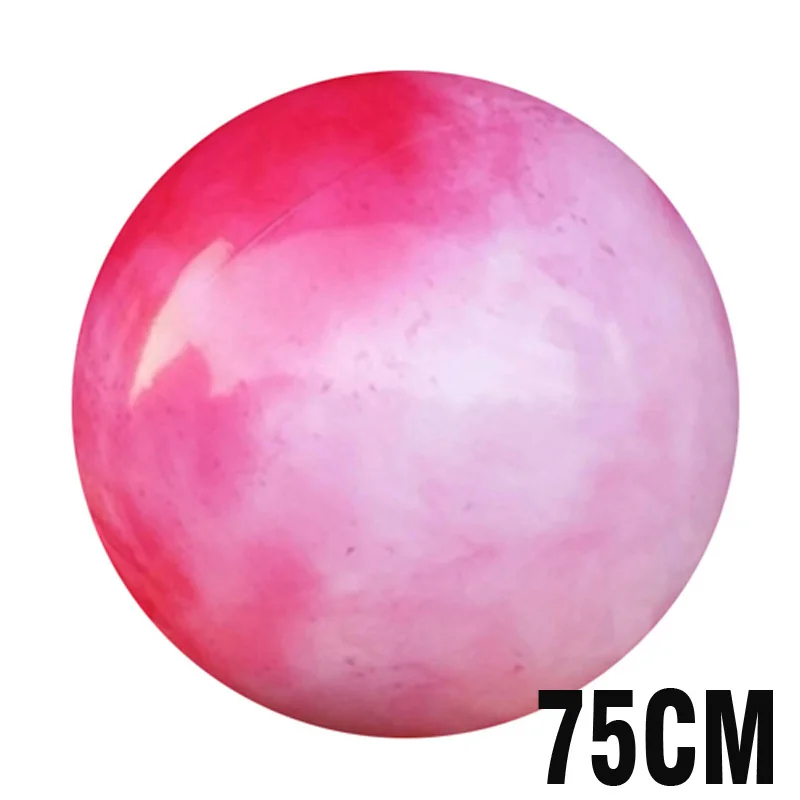 75cm C-Red ITSTYLE облачные шарики для йоги Пилатес фитнес спортзал баланс мяч для фитнеса Упражнения пилатеса тренировки 55 см 65 см 75 см - Цвет: 75cm C-Red