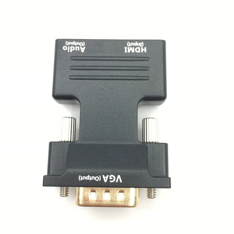 1080P HDMI к VGA адаптер цифровой аналоговые аудио и видео конвертер кабель для ПК