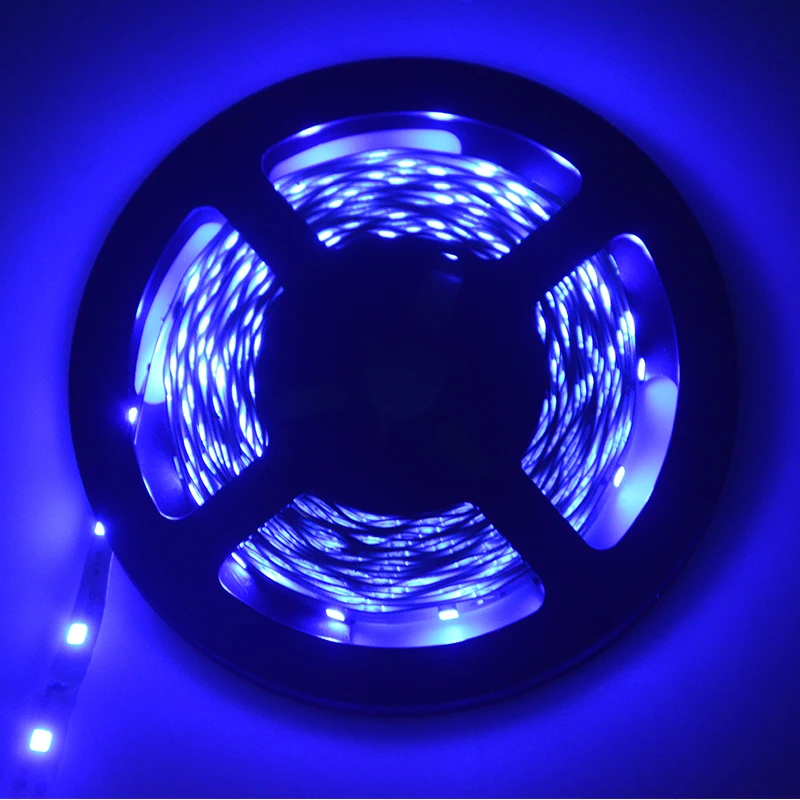 3528 RGB Светодиодная лента светильник 5 метров DC 12 В 60 светодиодов/м красный зеленый