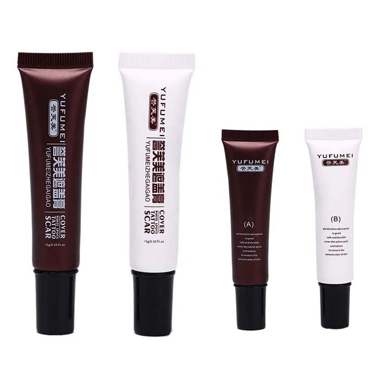 Жидкий консилер для макияжа косметический крем лица шрамы веснушки черный глаз