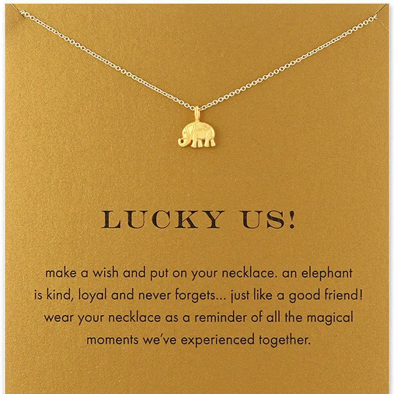 Женское колье чокер с подвеской в виде слона|Ожерелья подвеской| |