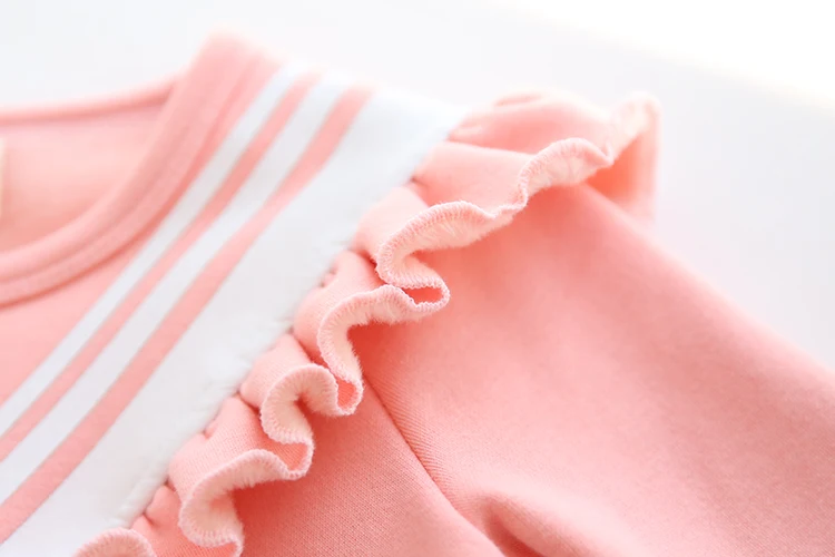 Зимняя новая стильная длинная футболка из плотного бархата для маленьких