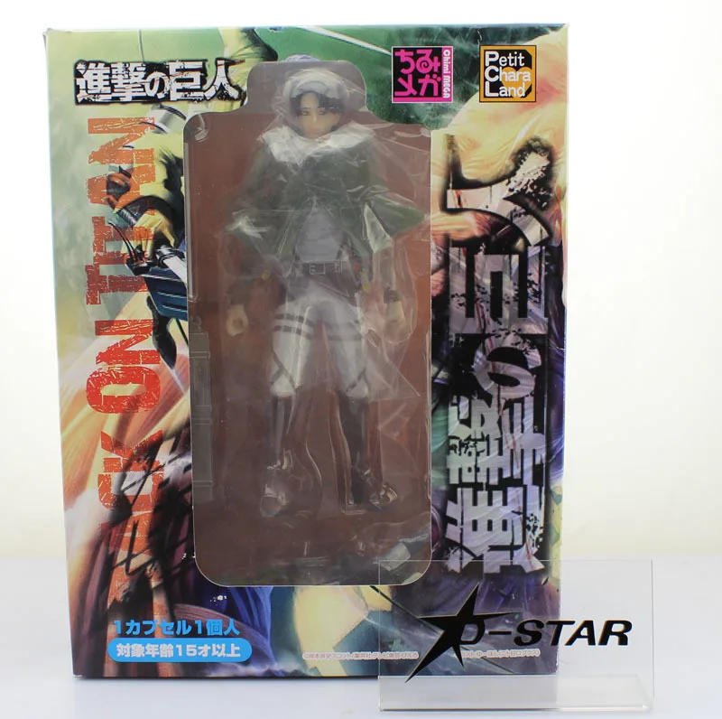 Бесплатная доставка 9 &quotатака на Титанов Shingeki no Kyojin Легион скаутов Levi 1/8 в коробке