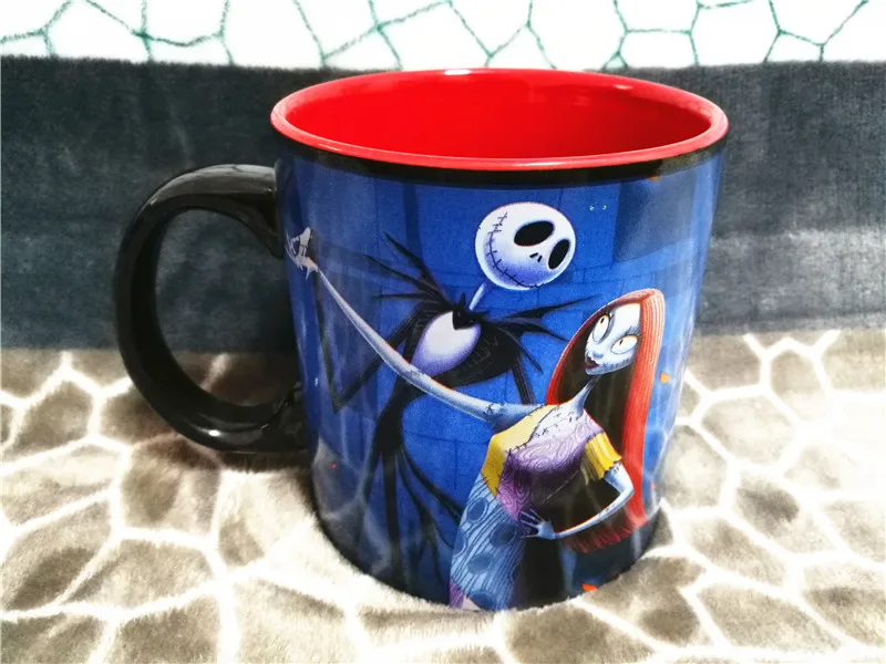 Оригинальная фарфоровая кружка Кошмар перед Рождеством Jack Sally кофейная водные