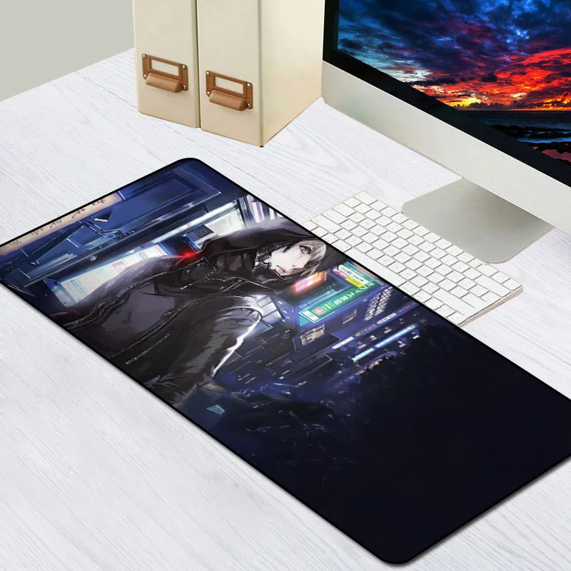 Игровой коврик для мышки с аниме большой размер XL резиновый компьютерный коврик для мыши sovawin, поддерживающий пользовательский коврик для мыши 80x30 см для ПК ноутбука