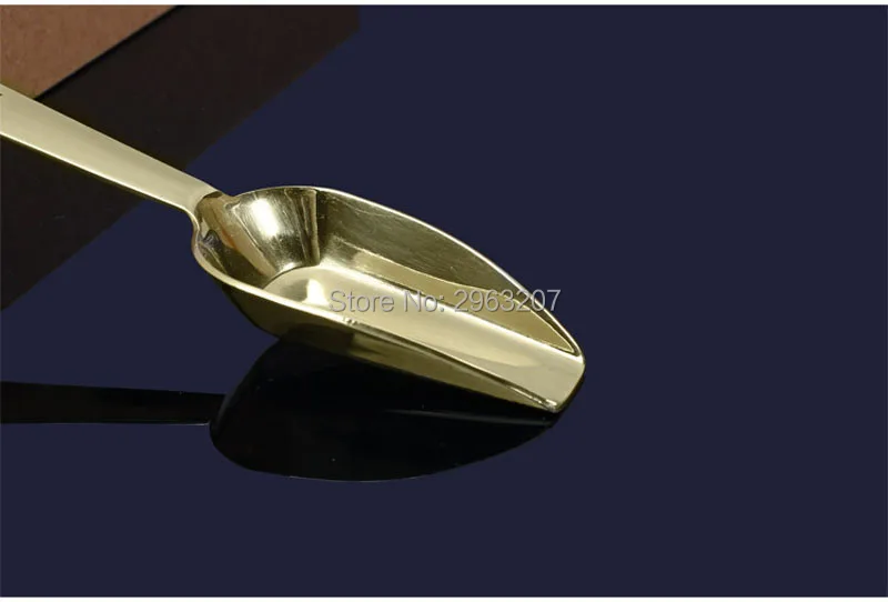 Столовые приборы из чистой меди 20 шт. Милая Мини-ложка медная лопата приправа для