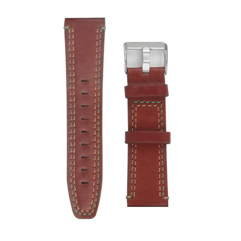 Red Brown Кожаный ремешок для часов Ремешок для samsung Galaxy Watch 46 мм SM-R800 версия замена Браслет ремешок - Цвет: Red Brown