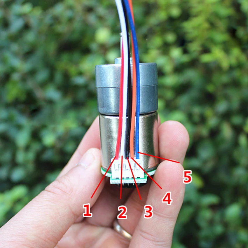 12 В постоянного тока с кодировщиком полностью Металлическая Шестерня редуктор ed