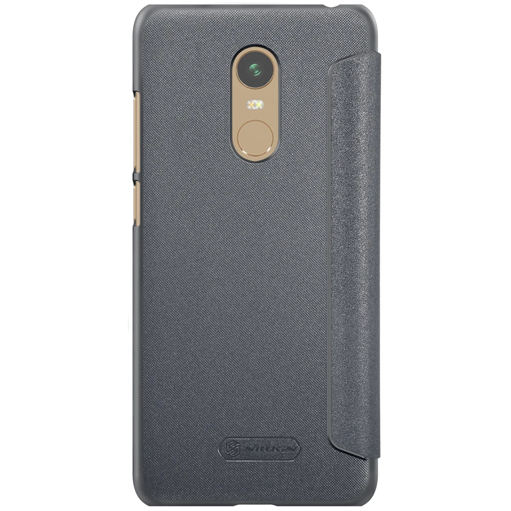 Чехол для телефона Nillkin Xiaomi Redmi 5 Plus блестящий кожаный чехол полный охват защитный