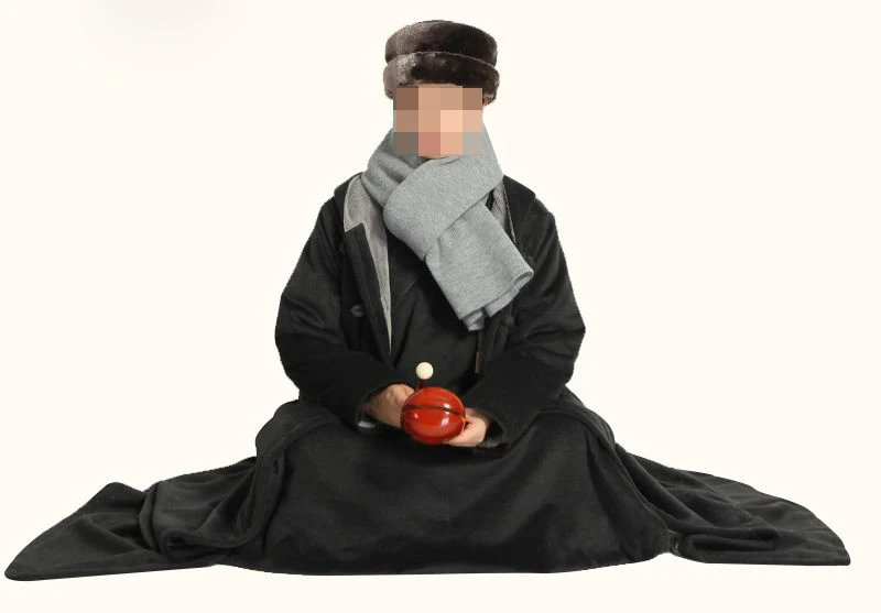 Зимний теплый плащ унисекс для медитации zen shaolin monk kung fu молитва Будды буддийские