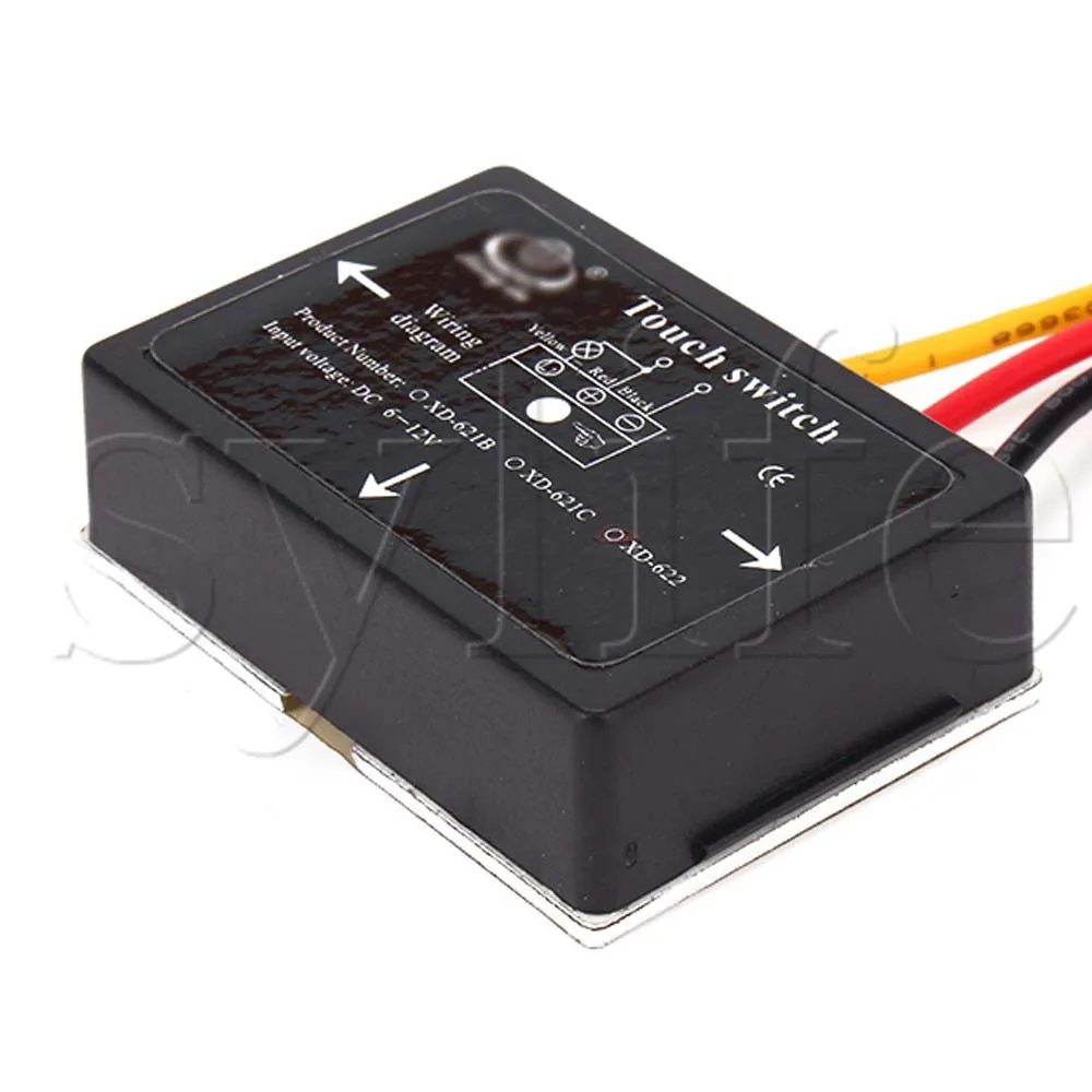 6-12V Ванная комната зеркала 4 режима XD-621C Пластик сенсорный выключатель Сенсор