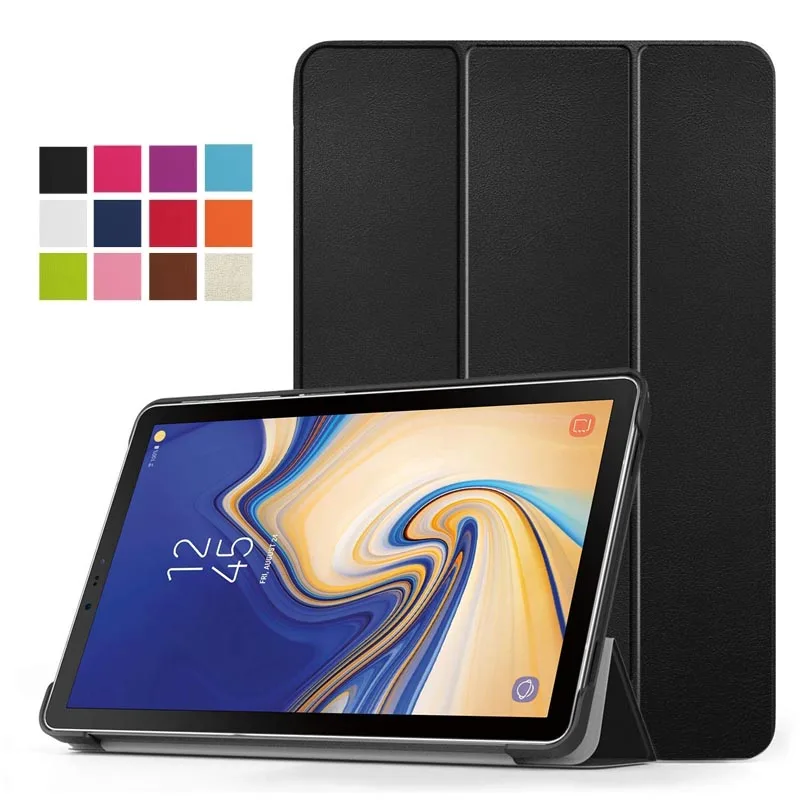 30 шт./лот Ультратонкий чехол подставка для Samsung Galaxy Tab S4 10 5 дюймов 2018 (SM T830 Wi Fi/SM T835 4G