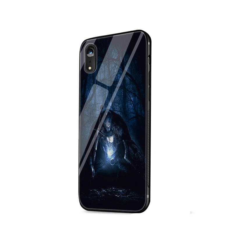 Мобильный телефон Ca11 Pro Max Cover для iPhone X XS XR 6 6S 7 8 Plus 5 5S 11 Dark Souls Shell Glass | Мобильные