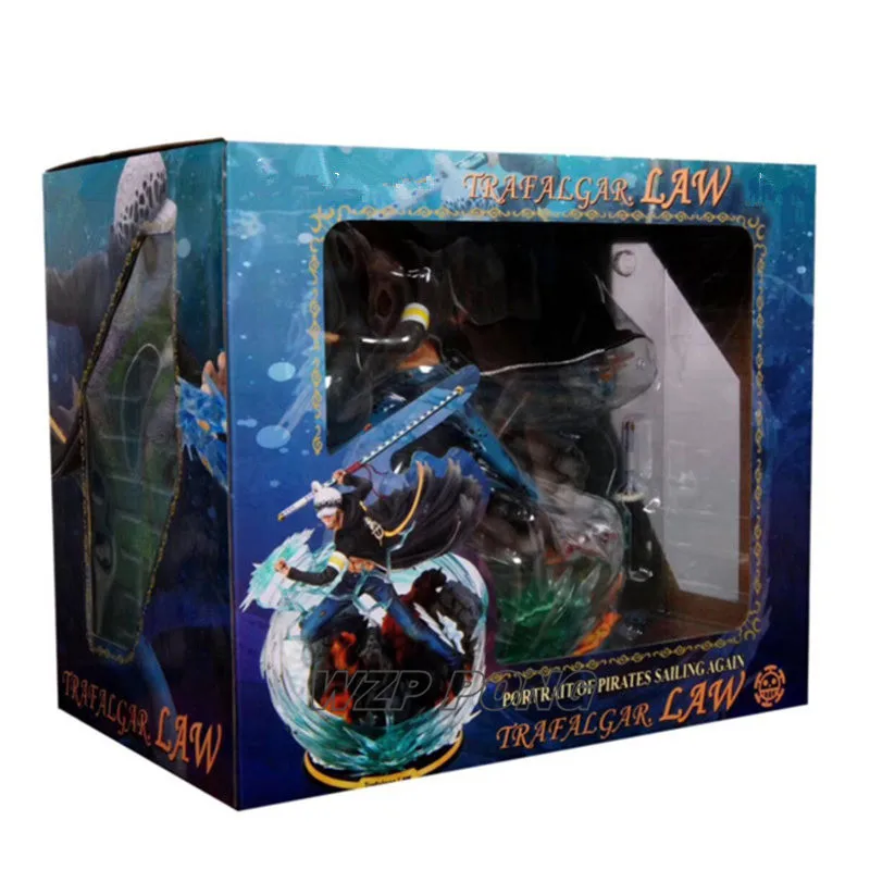 31 см Слитная Статуэтка Трафальгар D Закон о воде из ПВХ соломенная шляпа