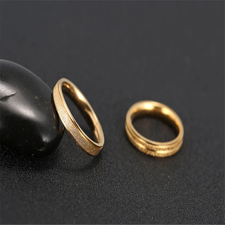 2017 Новый Модный Украшение из титановой стали кольцо Мужские 6 мм Серебряные