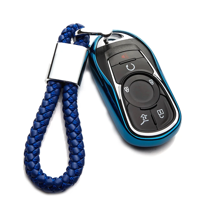 Мягкий чехол для автомобильного ключа из ТПУ Buick Encore Lacrosse Regal Excelle Chevrolet Opel кольцо