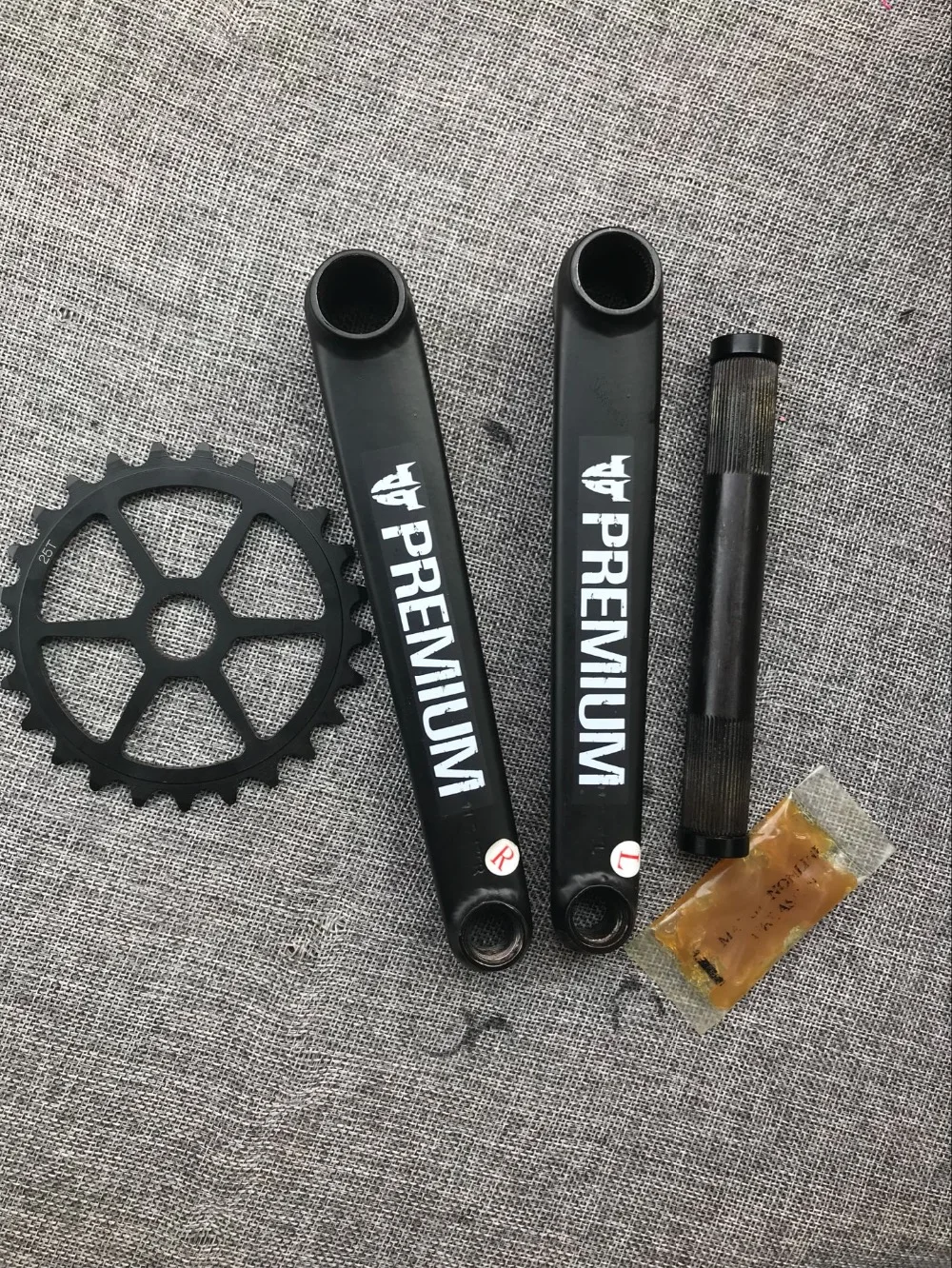 Премиум bmx 1948 Crank Combo 19 мм 48 сплайнов 175 мм 25T RHD/LHD совместимые FGFS Сделано в Тайване
