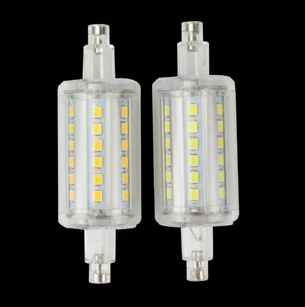 Светодиодная лампа R7S 5 Вт 8 10 13 SMD 2835 светодиодная для кукурузы 360 градусов 78 118 135 189