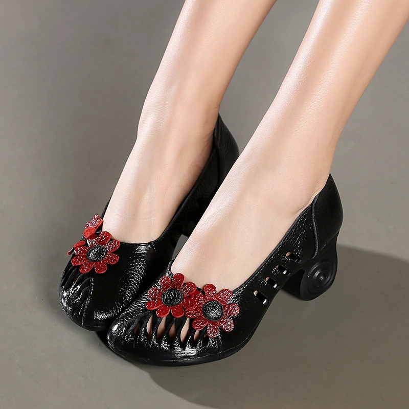 SONDR дизайнерские бренды люксовые туфли-лодочки женская обувь из натуральной кожи