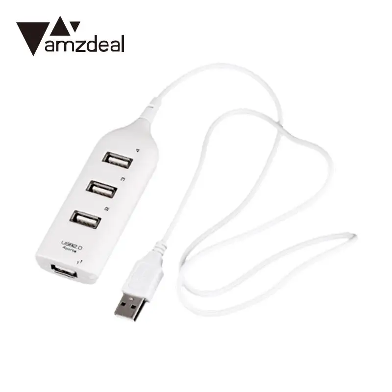 4 порта usb хаб сплиттер адаптер расширения конвертер высокоскоростной * для ПК