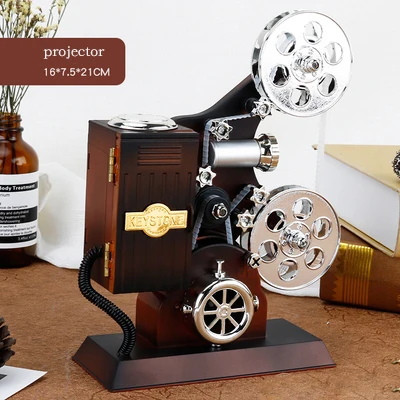 projector Лучший Новогодний подарок старинная швейная машина проектор граммофон машинка скрипка коробка - Цвет: projector
