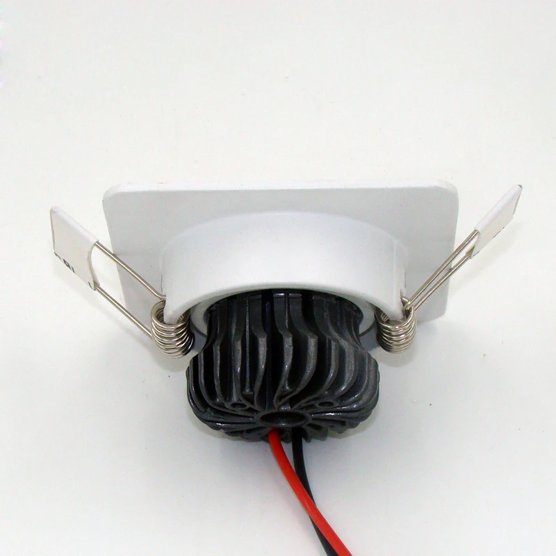 Светодиодный светильник 3 Вт COB точечный мини квадратный для шкафа квадратное