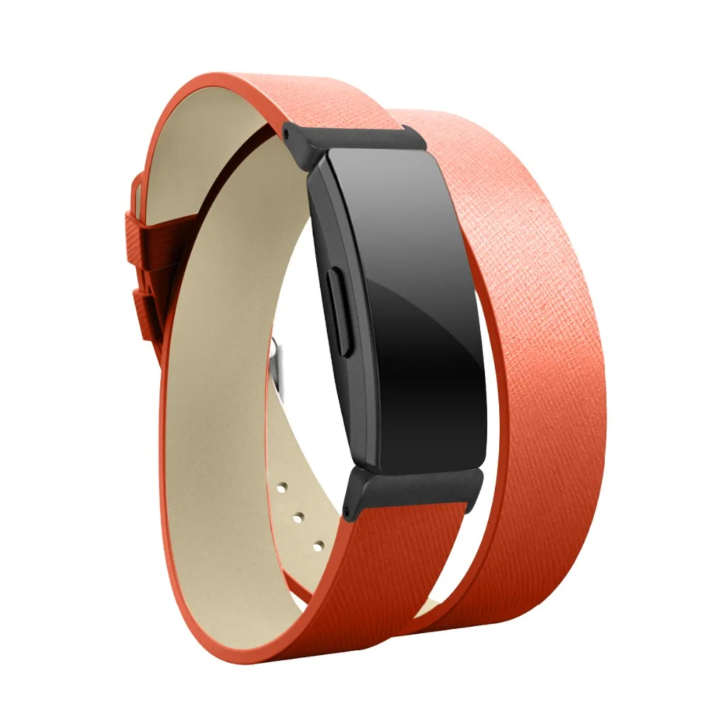 Сменный ремешок из натуральной кожи, Браслет для Fitbit inspire/inspire HR sport, Смарт-часы, аксессуары для женщин